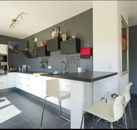 Chez Pasqua ! Appartement Spacieux Avec Terrasse 2 Chambres 6 Couchages En Rooftop LʼÎle-Rousse Exterior foto