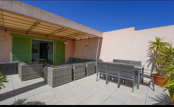 Chez Pasqua ! Appartement Spacieux Avec Terrasse 2 Chambres 6 Couchages En Rooftop
